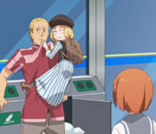 chiharu attacking her brother